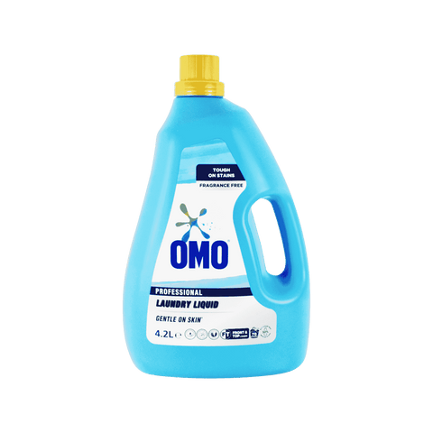OMO Professional 4.2L Fragrance Free Laundry Liquid for Sensitive Skin