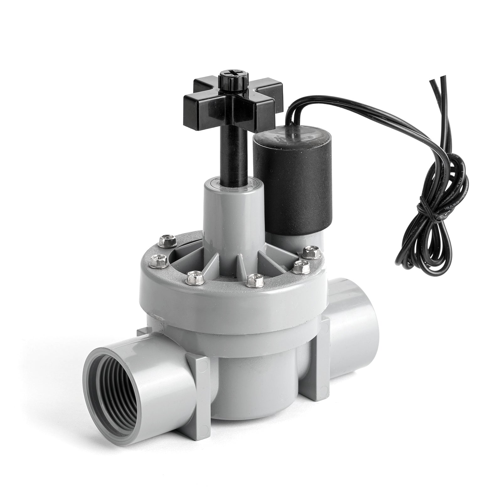 Holman 25mm Plastic Solenoid Valve with Flow Control for Automatic Irrigation