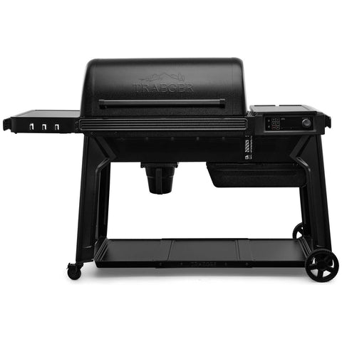 Traeger Woodridge Pro WiFIRE pellet grill - black finish, Super Smoke Mode, six cooking methods - TFB97JLHI