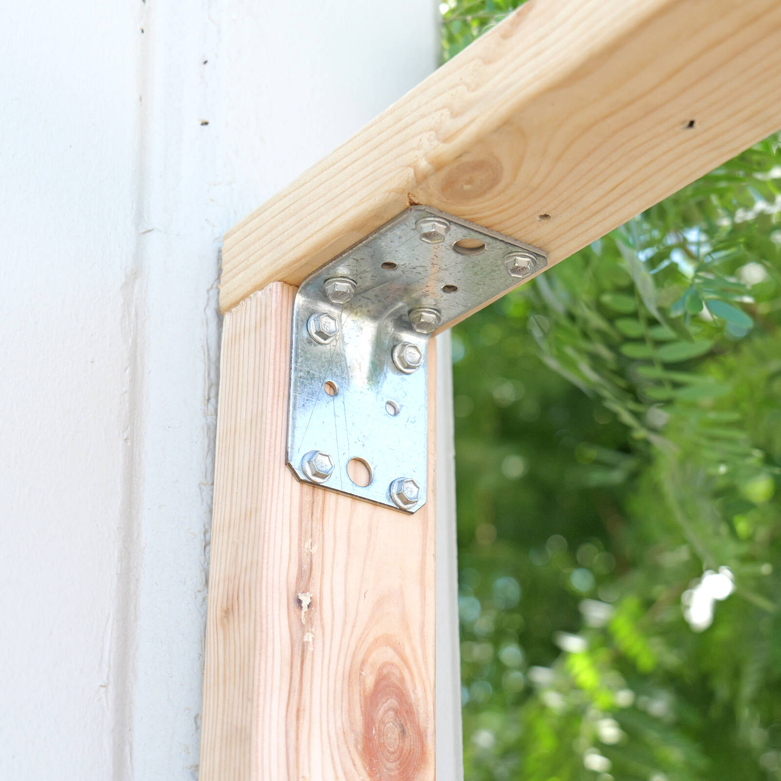 Carinya 190 x 75 x 50 x 6mm Galvanised Steel Reinforcing Angle Bracket