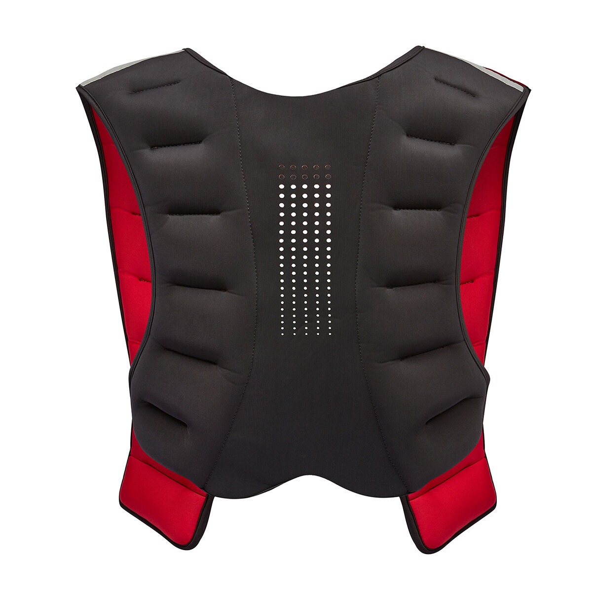 Reebok 10kg Strength Series Weight Vest - Dual-Buckle Fastenings and Laser-Cut Ventilation - RFAC-WVEST-10