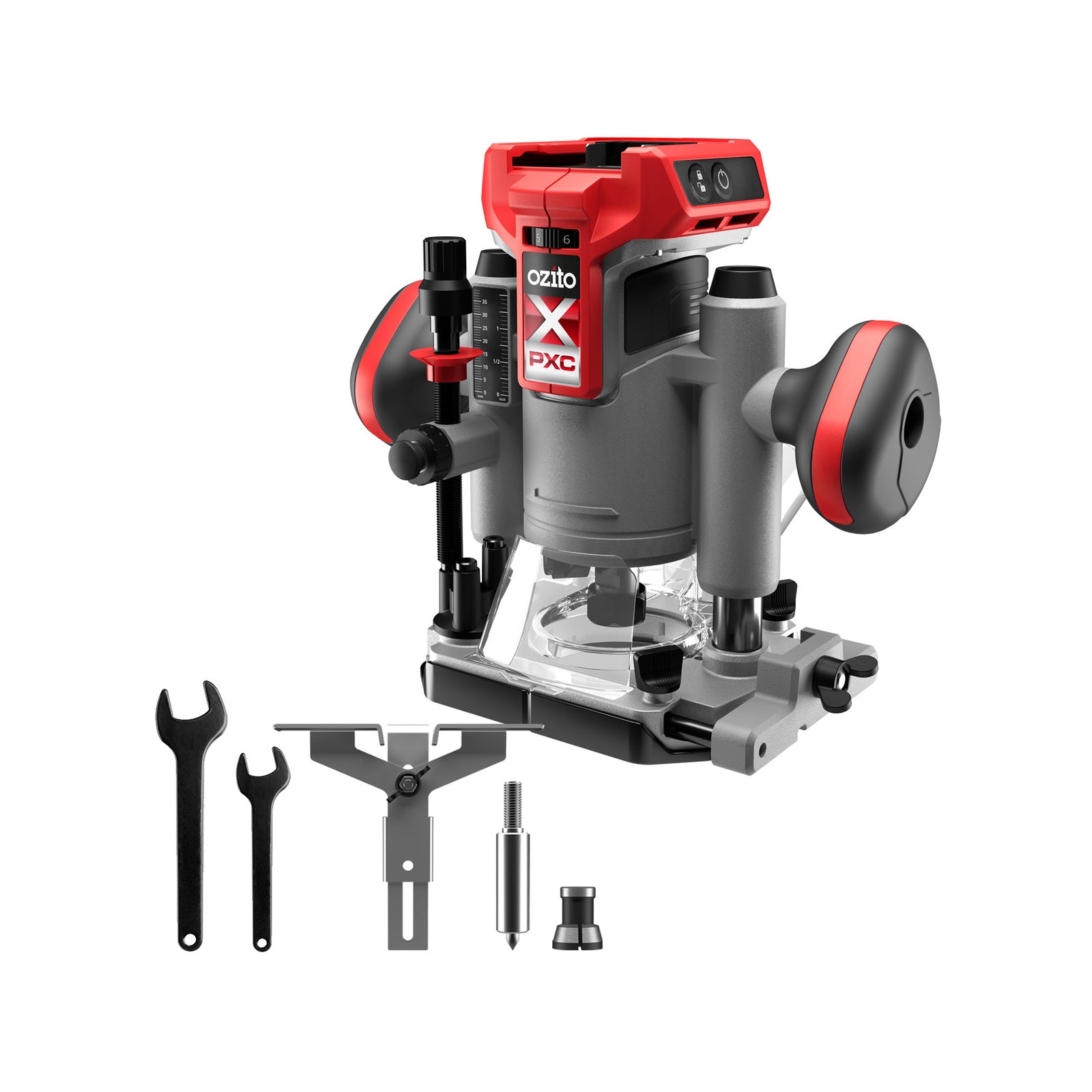 Ozito PXC 18V Brushless Cordless Plunge Router - Skin Only PXBPRS-018