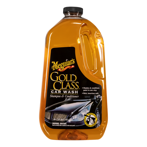Meguiar's Gold Class Car Wash Shampoo & Conditioner 1.89L pH Neutral