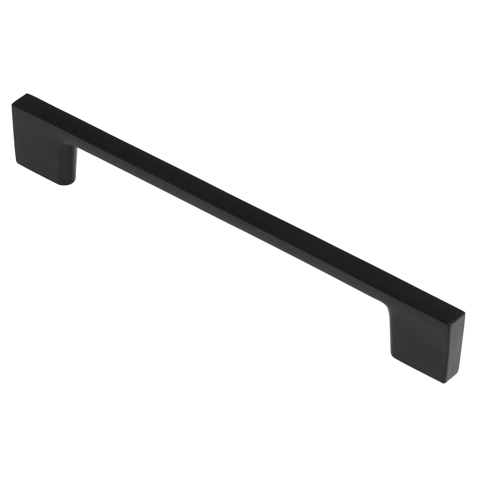 Kaboodle Cali 160mm Matte Black Aluminium Kitchen Handle
