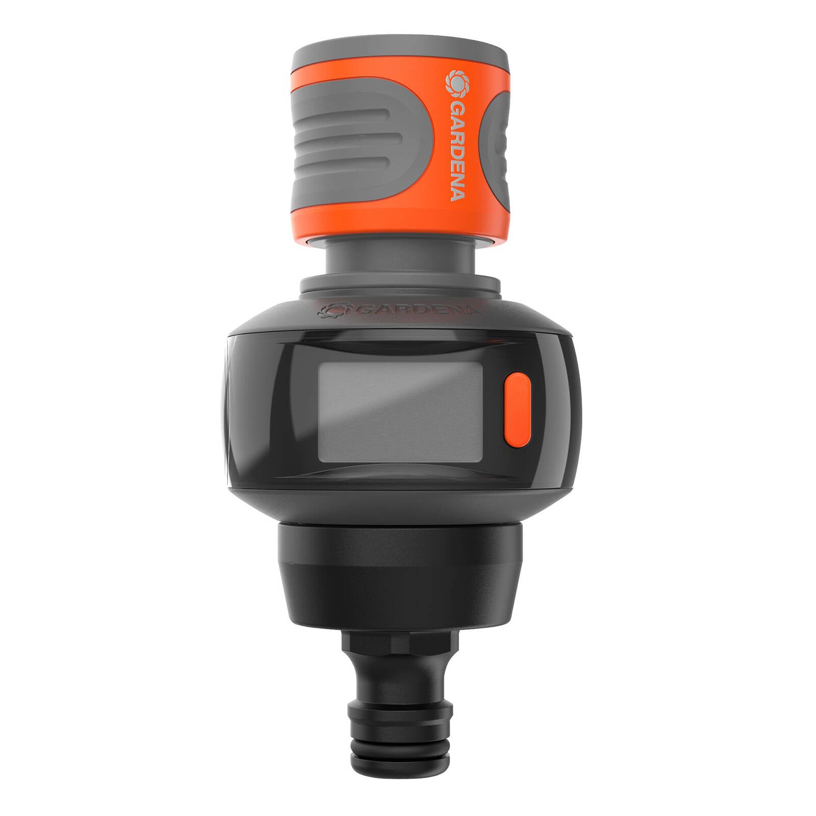 GARDENA AquaCount Water Meter, Digital Display, Hose-End, Battery Powered, 18350-25