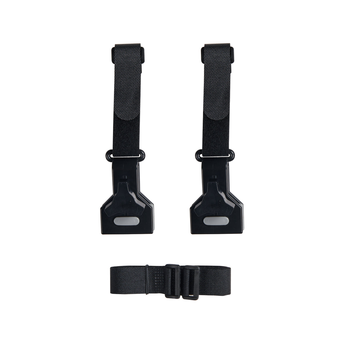 All Set Caravan Awning Deflappers 2 Pack, Black UV Stabilised ABS