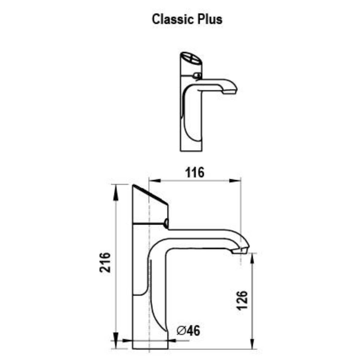 Zip HydroTap G5 Classic Plus Chilled and Sparkling - Brushed Chrome, 0.2 Micron Filter - H55787Z01AU-91295