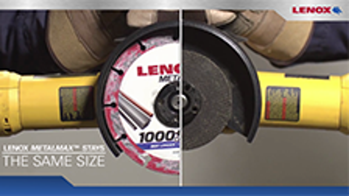 Lenox Metal Max 100 x 16 x 1.3mm Diamond Cutting Blade for Metal