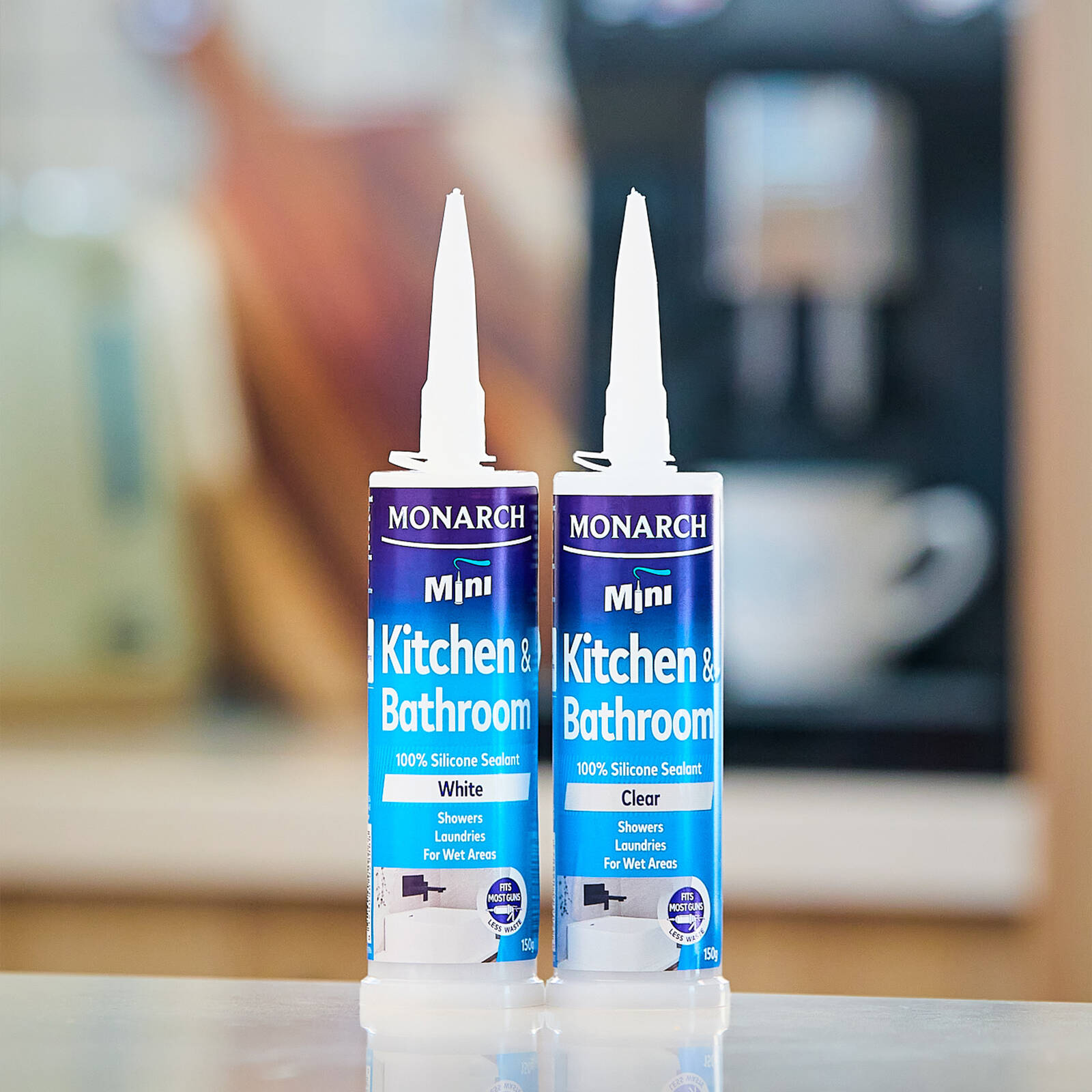 Monarch 150g Clear Mini Silicone Sealant