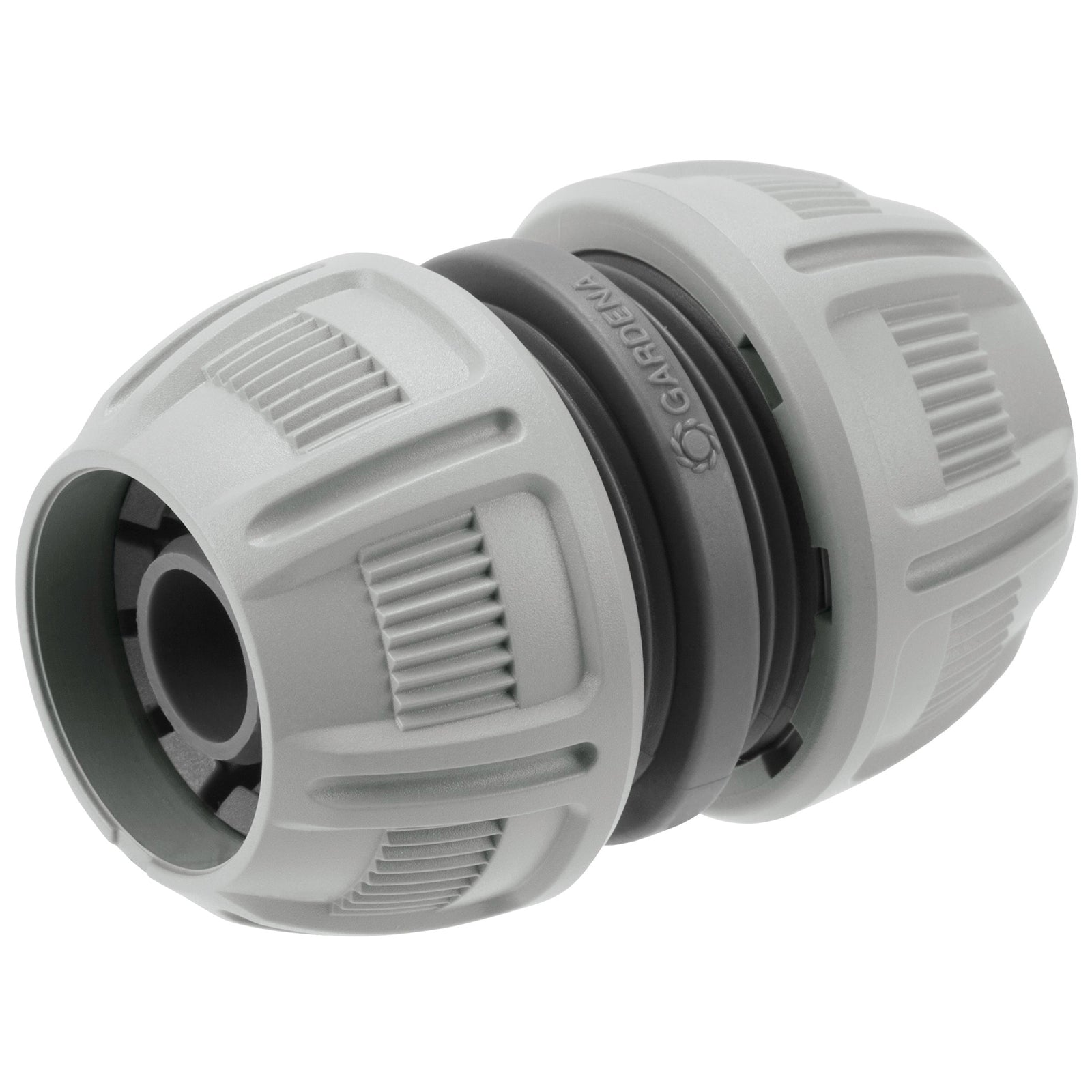 GARDENA 13mm Hose Joiner / Repairer - Plastic Tool-Free Garden Fitting