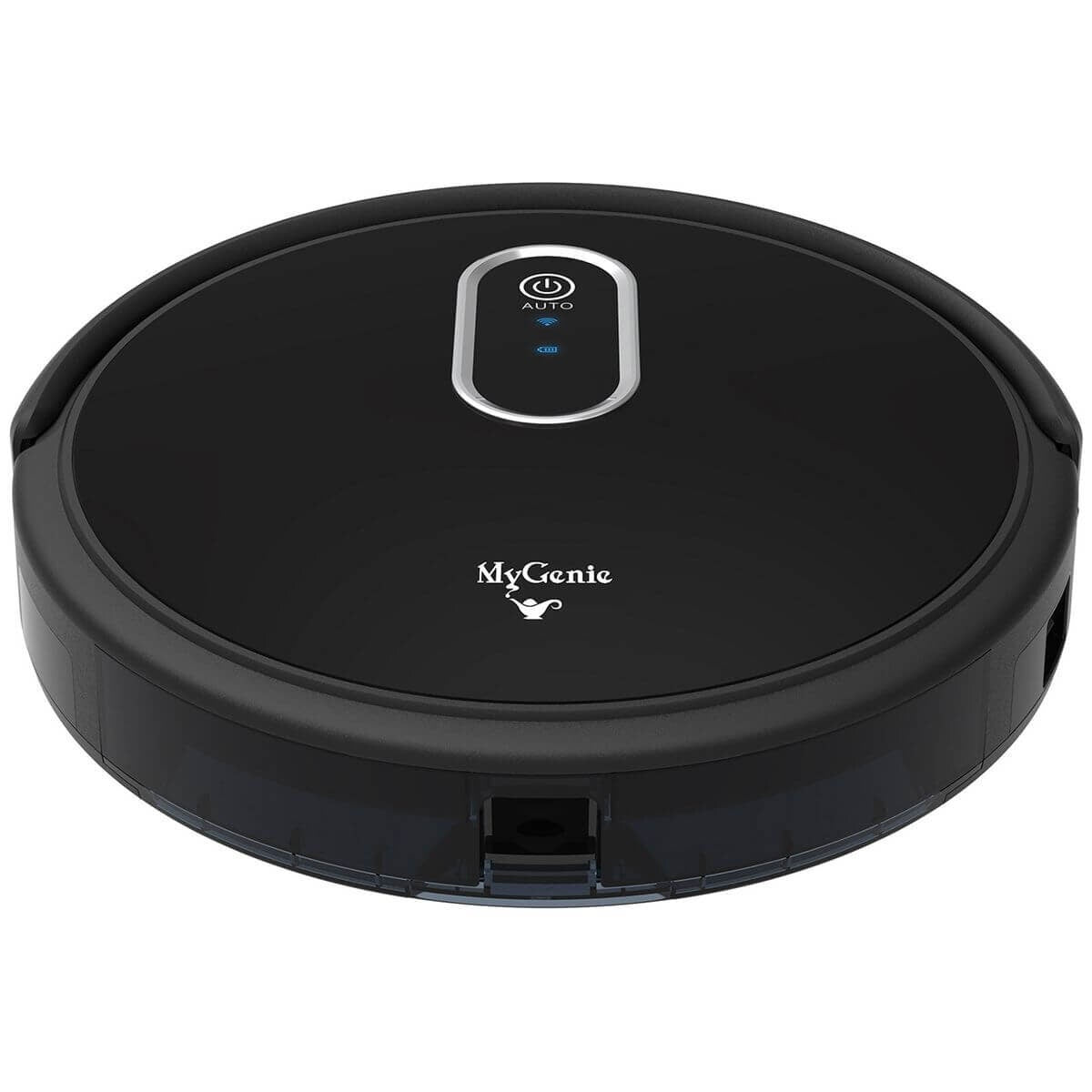 MyGenie Hydraclean Robotic Vacuum and Mop - 3200Pa Suction, Gyroscopic Navigation, Black - 10005710