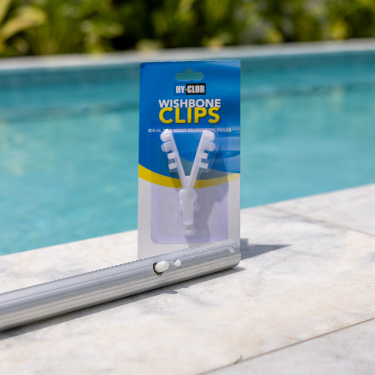 Hy-Clor Wishbone Clips - Telescopic Pole Attachments - 2 Pack - Durable - SuperSaverAU - view 4