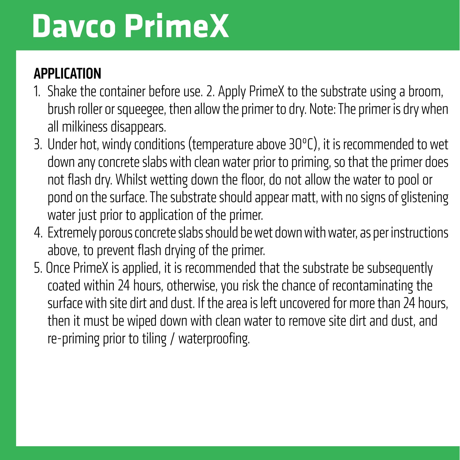 Davco 1L PrimeX Surface Primer Acrylic Liquid Indoor Outdoor