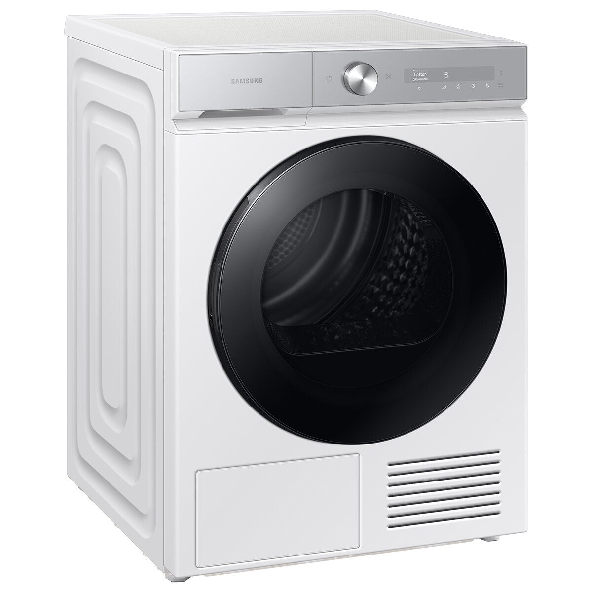 Samsung Bespoke AI 9kg Heat Pump Dryer - 9 Star Energy Rating - Wi-Fi Control - White - DV90BB9440GH