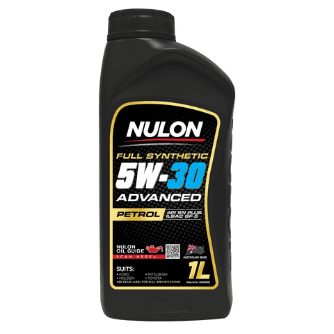 Nulon Full Synthetic 5W-30 Advanced Engine Oil 1L for Petrol Cars