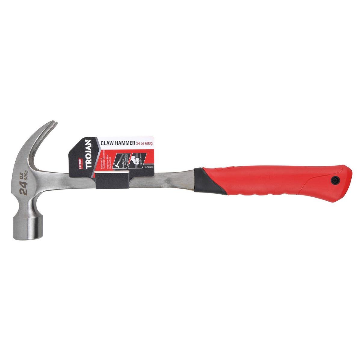 Trojan 24oz (680g) Steel Claw Hammer