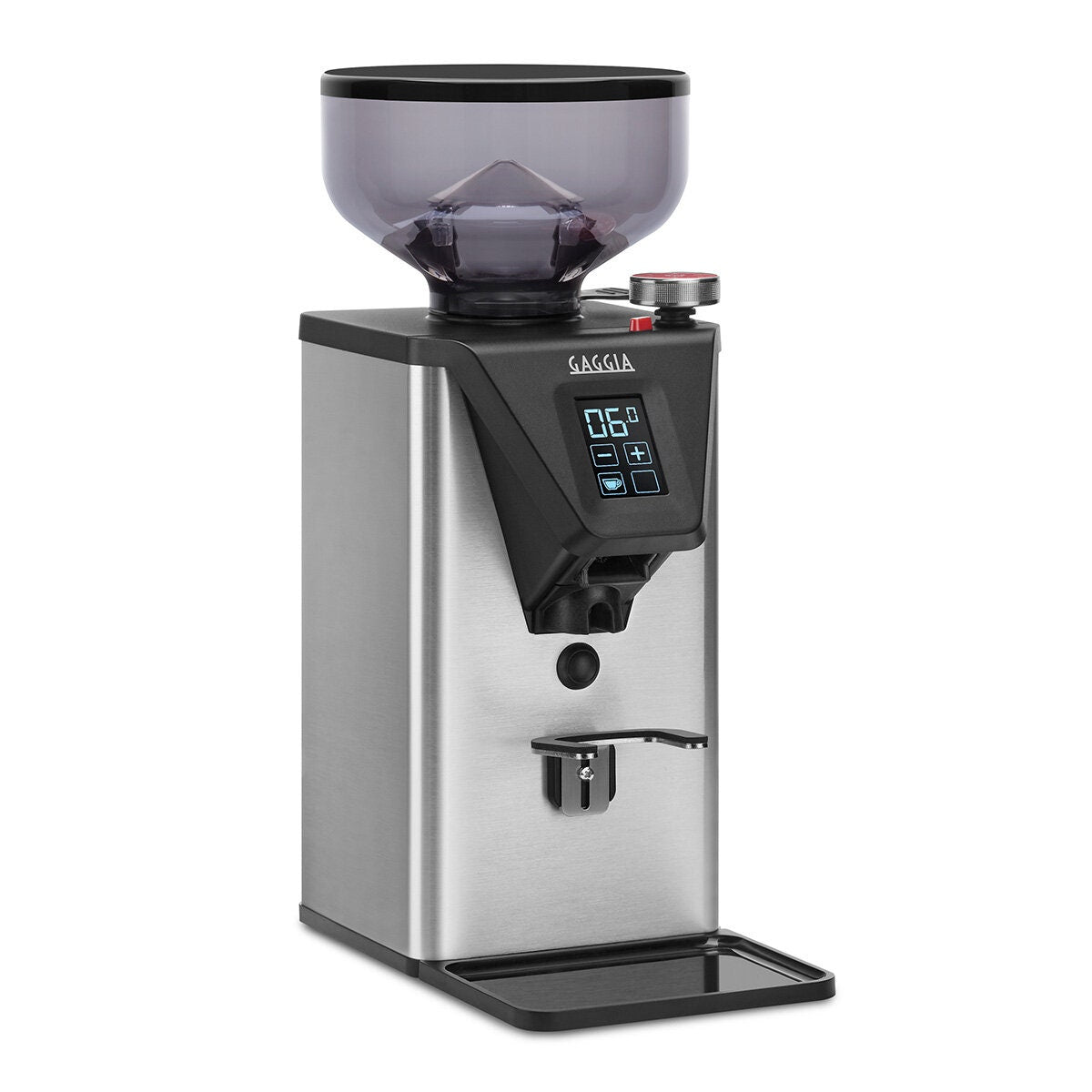 Gaggia Premium MDF 55 coffee grinder - stainless steel - 55mm flat burrs - touchscreen - GRG2301