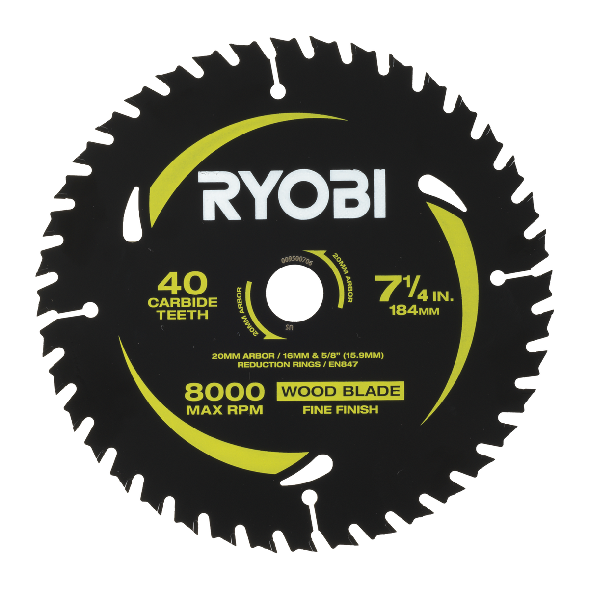 Ryobi Circular Saw Blade 2 Pack - 184mm 24T & 40T - Anti-Stick Coating - SuperSaverAU - view 3