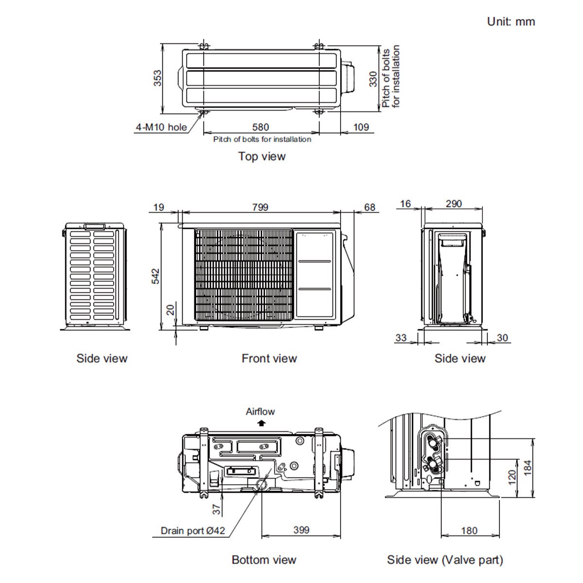 Fujitsu 2.5kW Reverse Cycle Cassette Air Conditioner - 3.2kW Heating, Removable Intake Grill - SET-AUTH09KVLA
