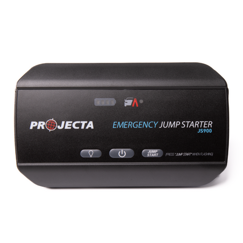 Projecta 12V 900A Lithium Jumpstarter JS900 in Black with LED Light and USB Power Bank