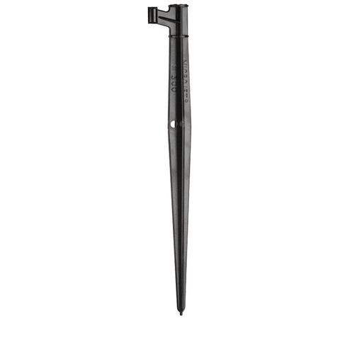 Pope 300mm Riser Stake for 4mm Tube Black Above Ground Micro Spray