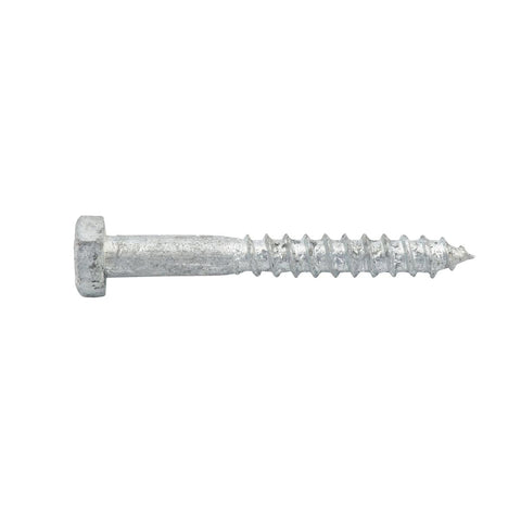 Zenith M6 x 50mm Hot Dipped Galvanised Coach Screw - Steel - Durable - SuperSaverAU - view 1