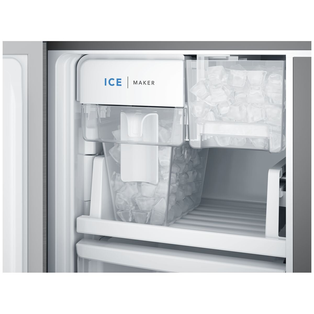 Westinghouse 564L French Door Fridge - Matte Charcoal Black, Plumbed Water Dispenser, AutoIce - WQE5750BB