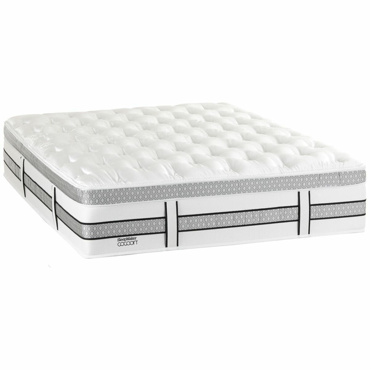 SleepMaker Eleanor Ultra Plush Cloud Top Queen Mattress - SensorZone LP Core Spring System - L99165QM