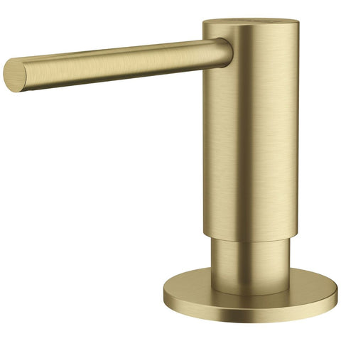 Franke Atlas Soap Dispenser - Gold Finish, 80mm High, 1 Year Warranty - SD105GD