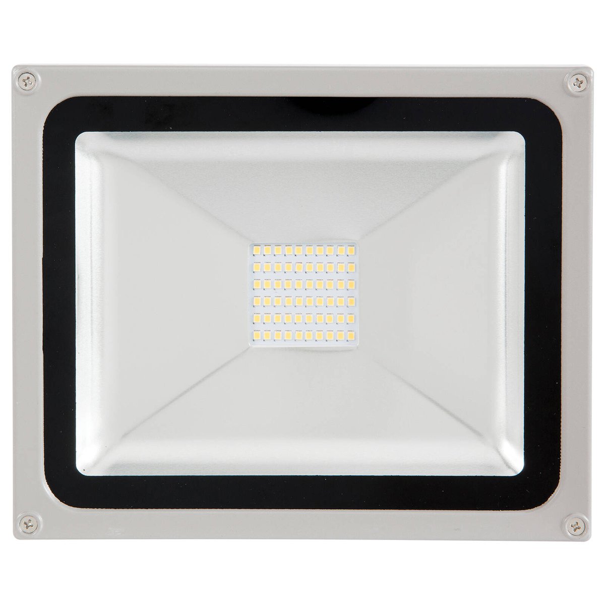 Brilliant Ranger III 30W LED Panel Flood Light Weather-Resistant Outdoor Grey 20864/08