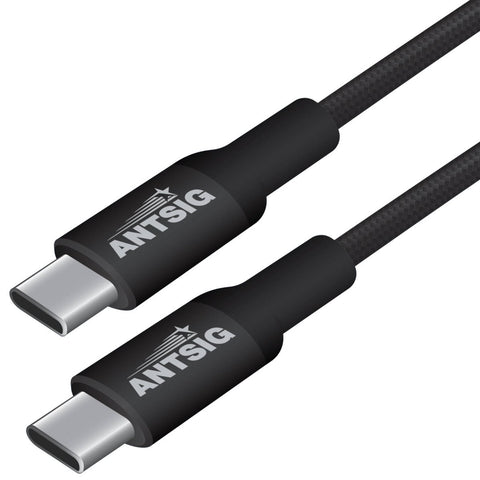 Antsig 2m 100W USB C to USB C Cable - Durable - Fast Charging - SuperSaverAU - view 1
