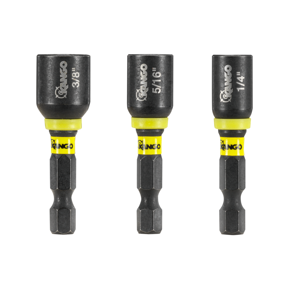 Kango 48mm Hypertorque Nut Setter - 3 Pack (1/4", 5/16", 1/2")