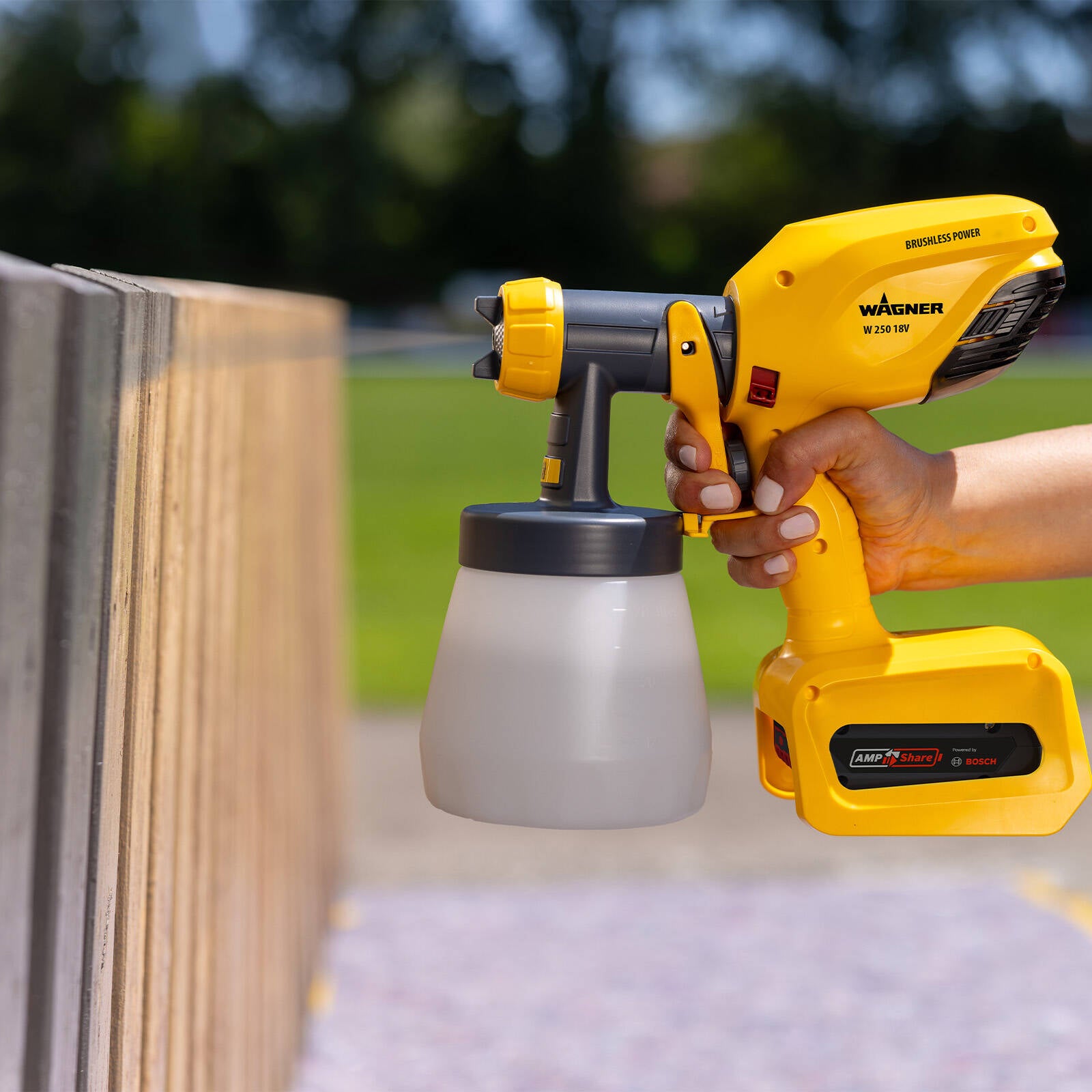Wagner W250 Easy Spray 18V Cordless Paint Sprayer 800ml Skin Only