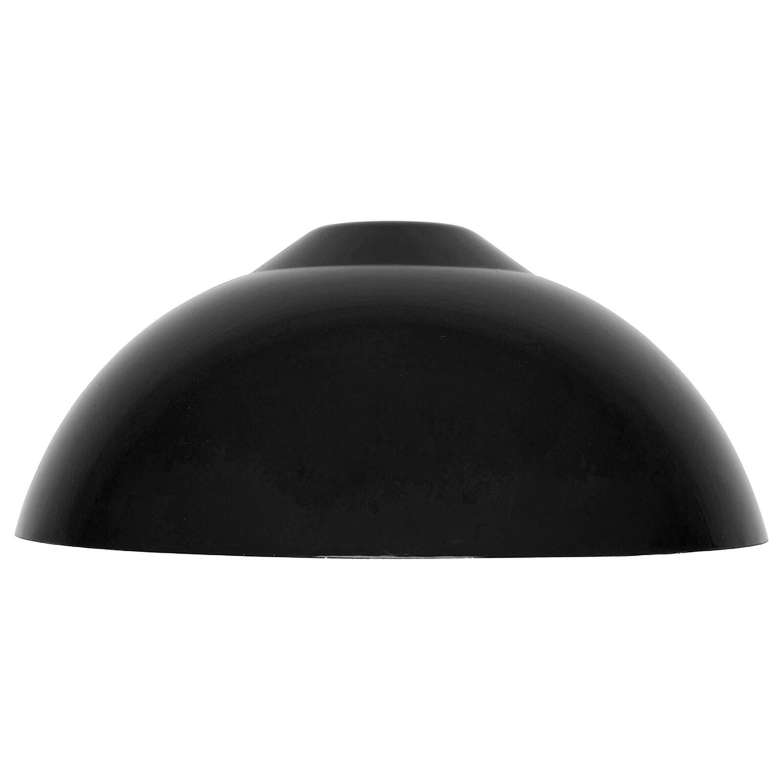 Brilliant Lighting 29cm Black Basix Dome Batten Fix Shade B22 Indoor Outdoor