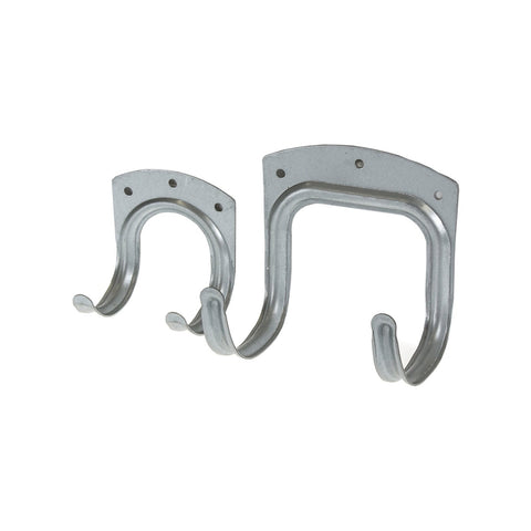 Pinnacle Silver Metal Utility Hooks - 8 Pack