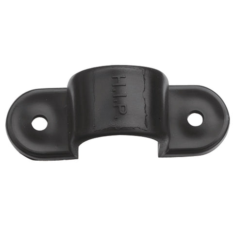 Pope 19mm Saddle Clamps 20 Pack - Black Polypropylene Poly Tube Mount, 1000kPa