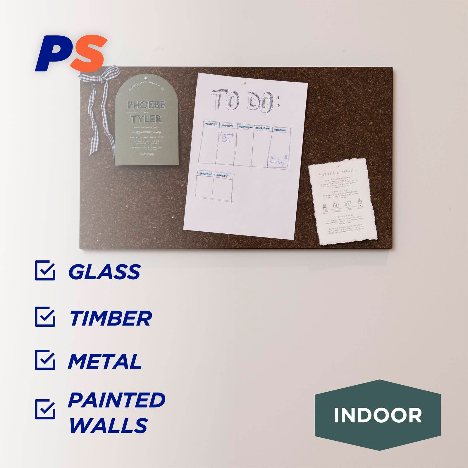 Permastik 24mm x 5m Indoor Foam Mounting Tape White 10kg Hold