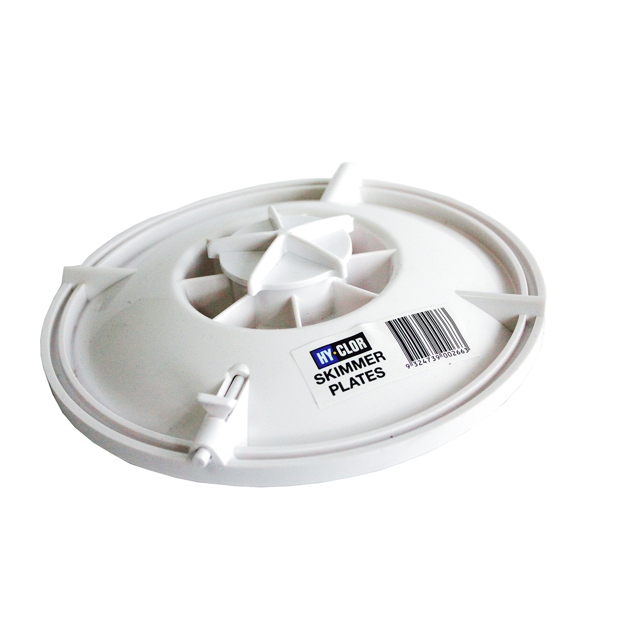 Hy-Clor Pool Skimmer Plate to Suit Quiptron Skimmers White Chemical & UV Resistant