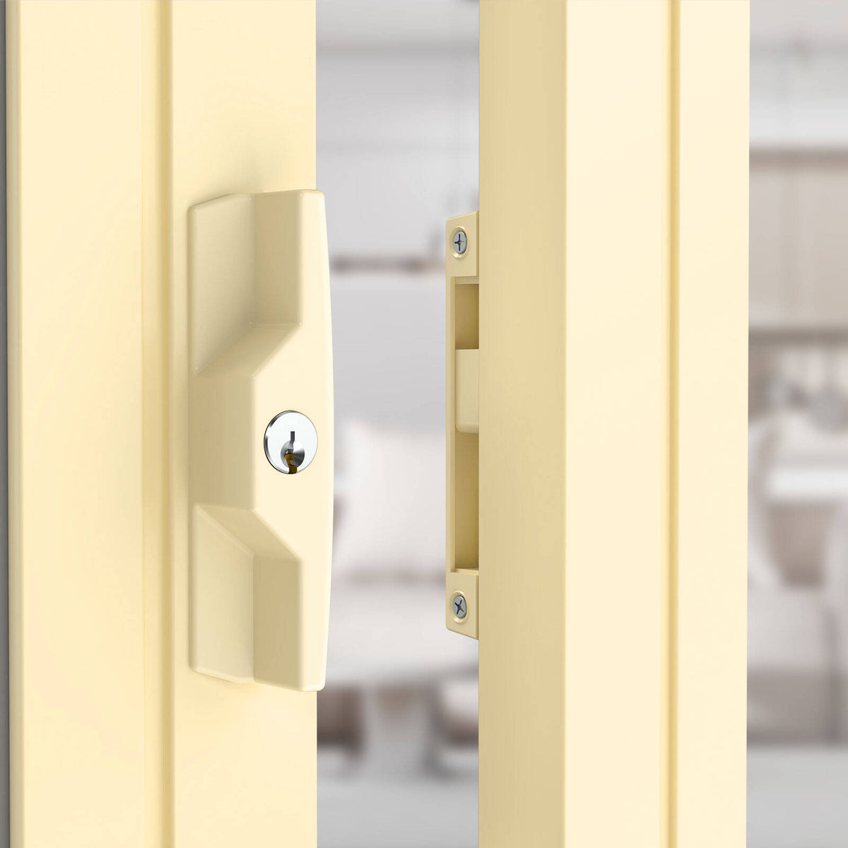 Rolltrak Primrose Sliding Patio Door Keyed Lock Set