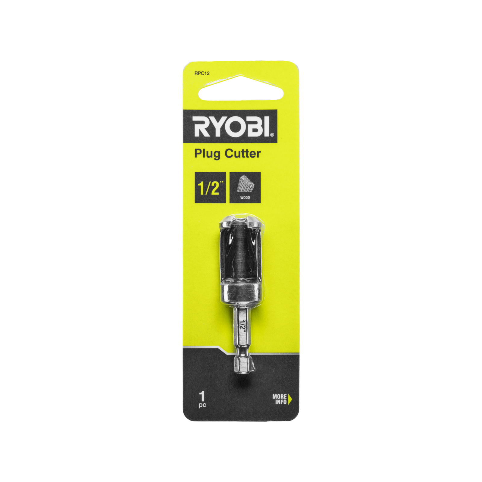Ryobi 1/2" Plug Cutter for Wood