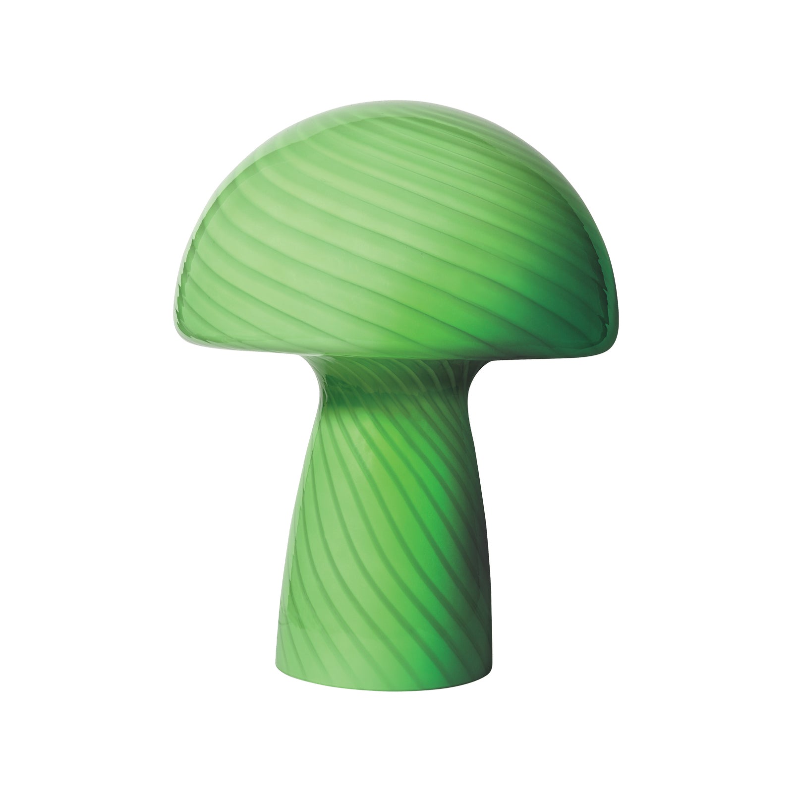 Mirabella Green Shanie Colour Changing LED Table Lamp, Glass Finish I005234