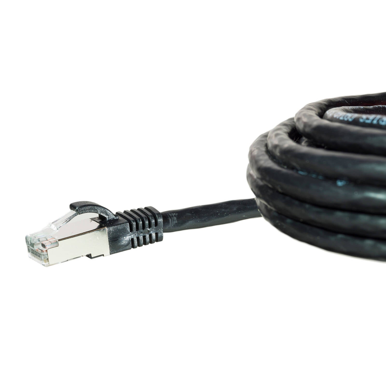 Legrand Cat6A RJ45 SFTP Patch Lead 0.5m Black Shielded Network Cable