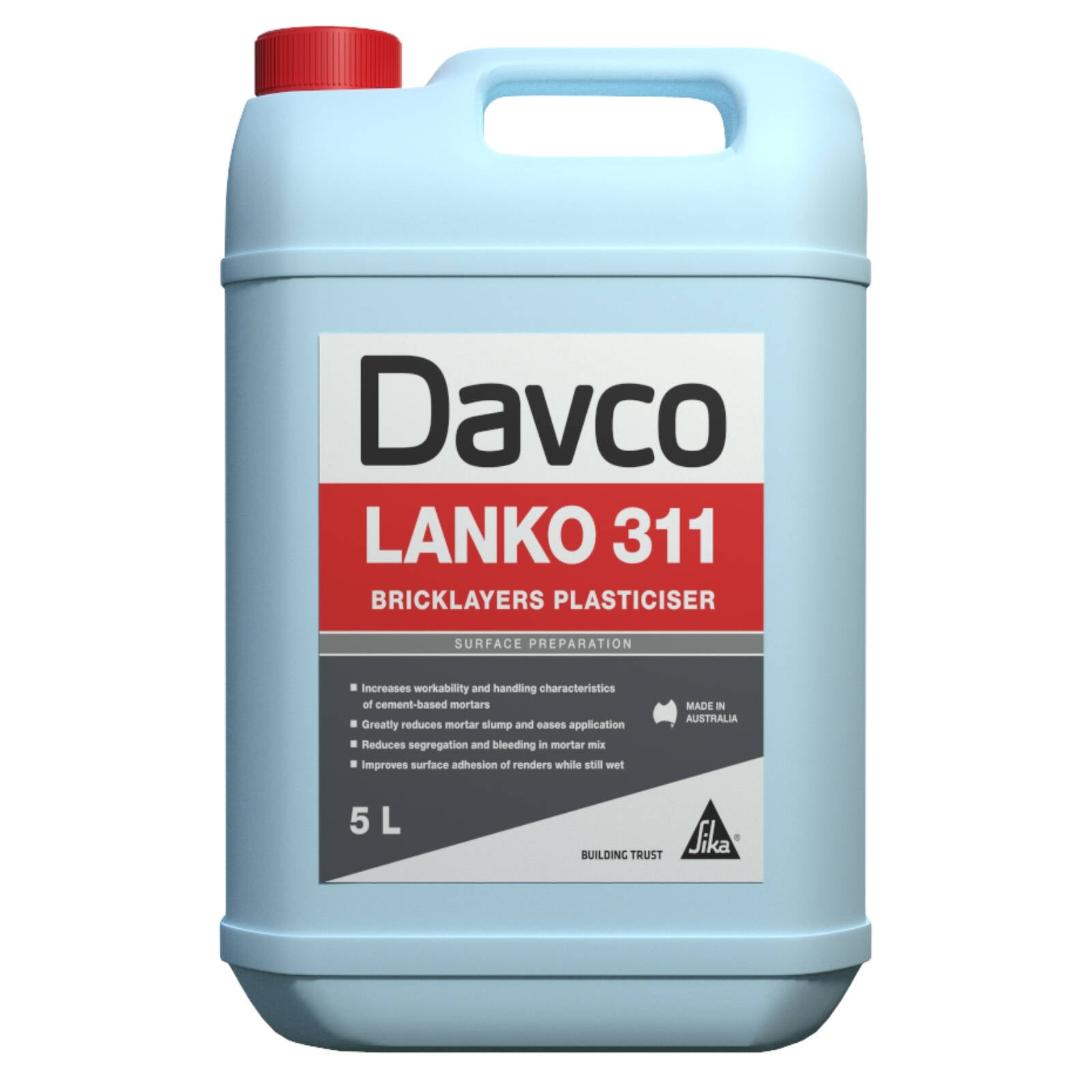 Lanko 311 Bricklayers Plasticiser 5L Clear