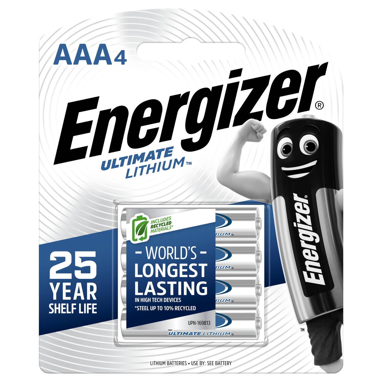 Energizer Ultimate Lithium AAA Battery - 4 Pack L92BP4T