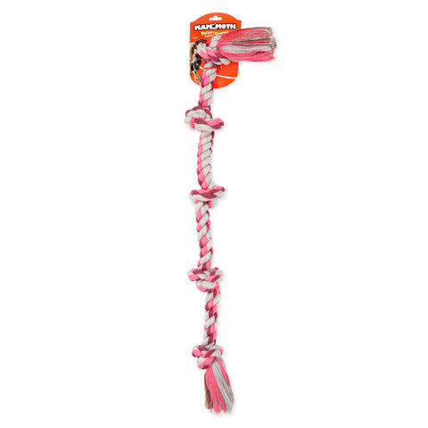 Mammoth 91cm XL 5 Knot Tug Rope Dog Toy for Large Dogs