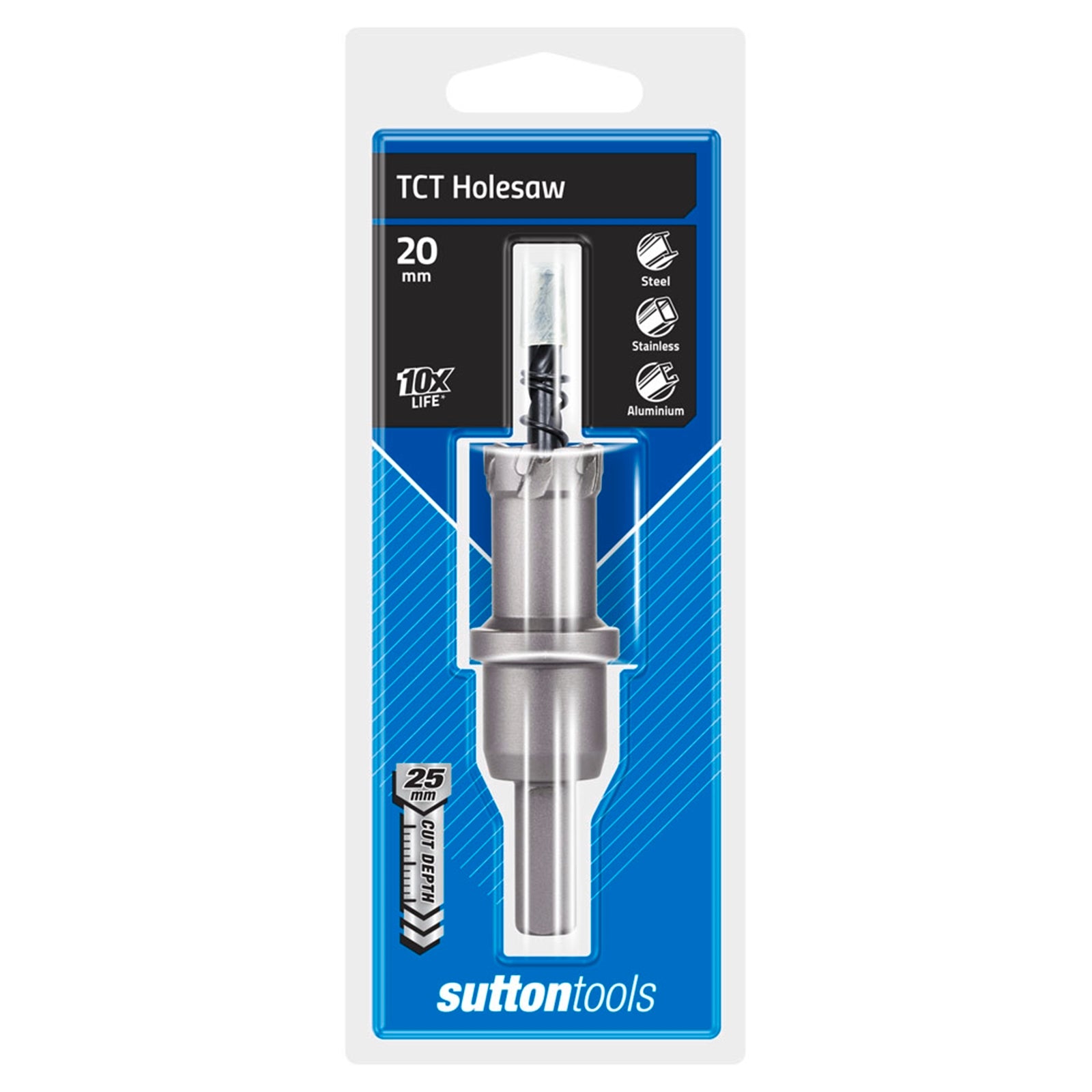 Sutton Tools 20mm TCT Holesaw Carbide Tipped