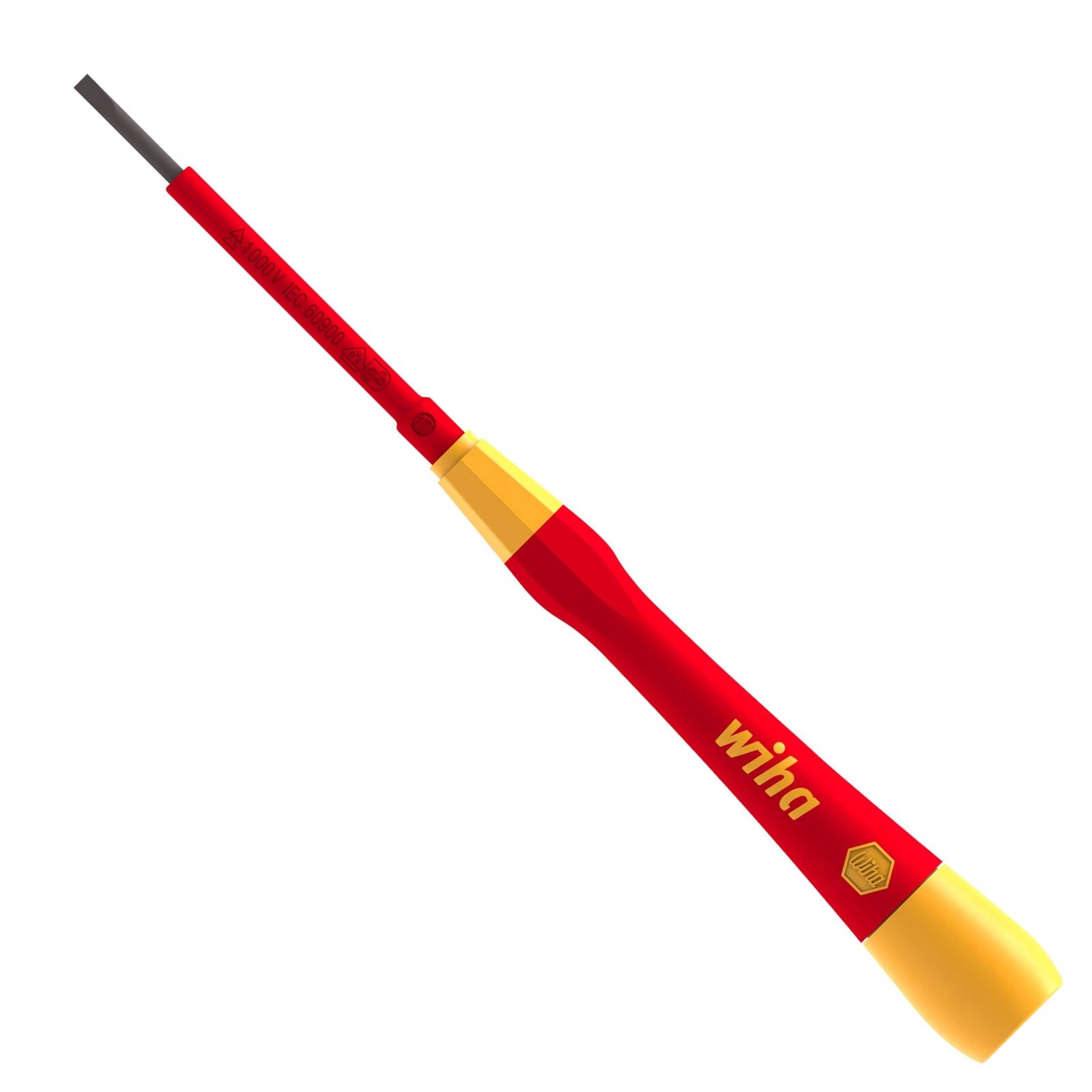 Wiha 3.5 x 65mm CVM Insulated VDE 1000V Precision Electricians Screwdriver