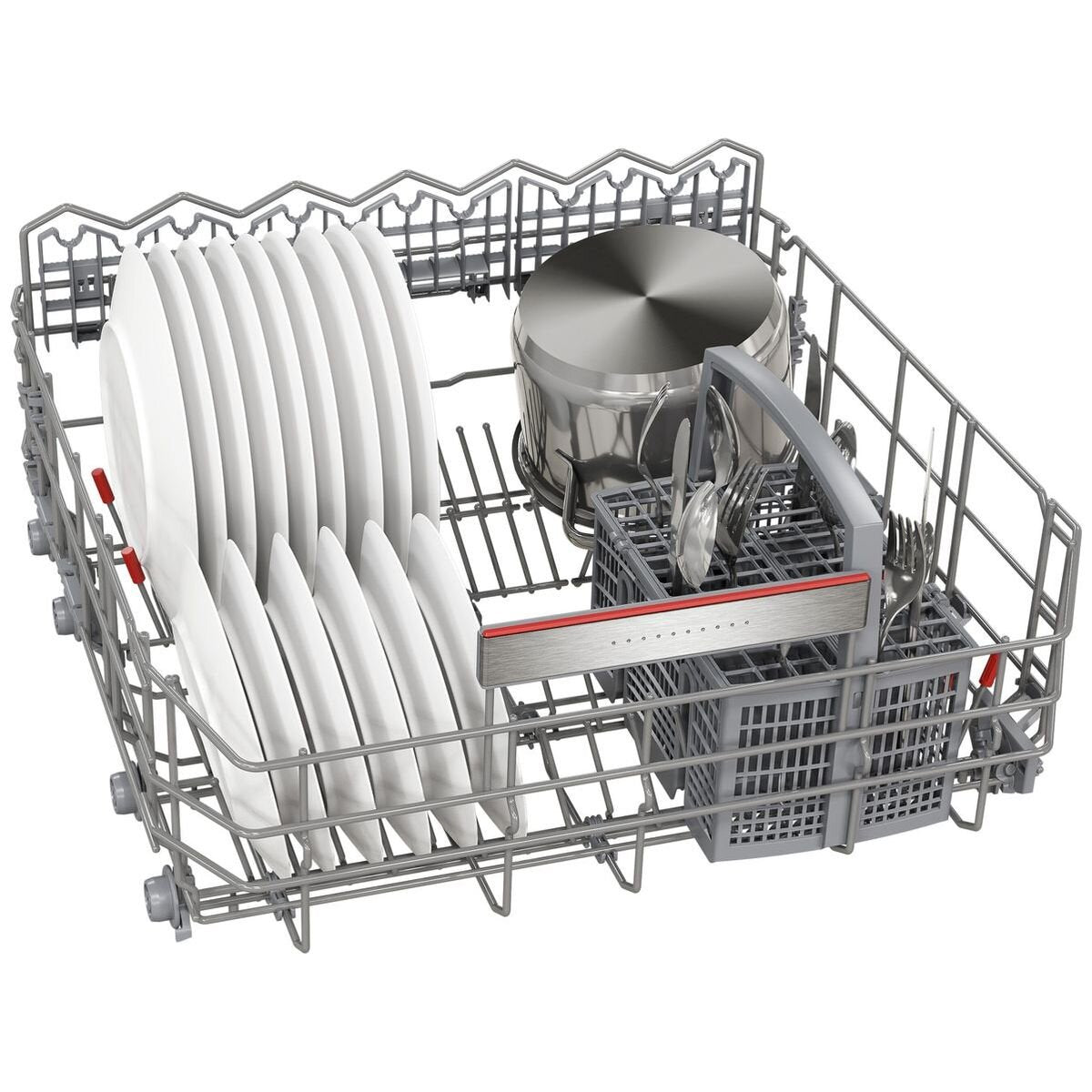 Bosch Series 8 60cm Freestanding Dishwasher - 15 Place Settings, Stainless Steel, PerfectDry - SMS8ZCI01A