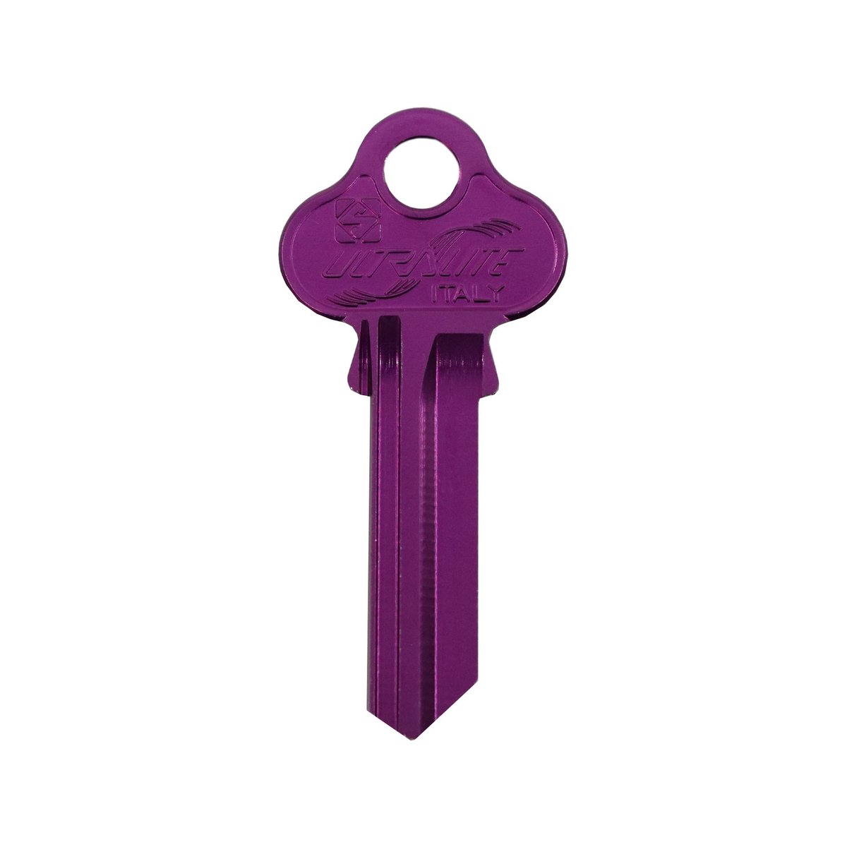 EHI LW5 Purple Blank Key 55mm Aluminium Titanium Alloy