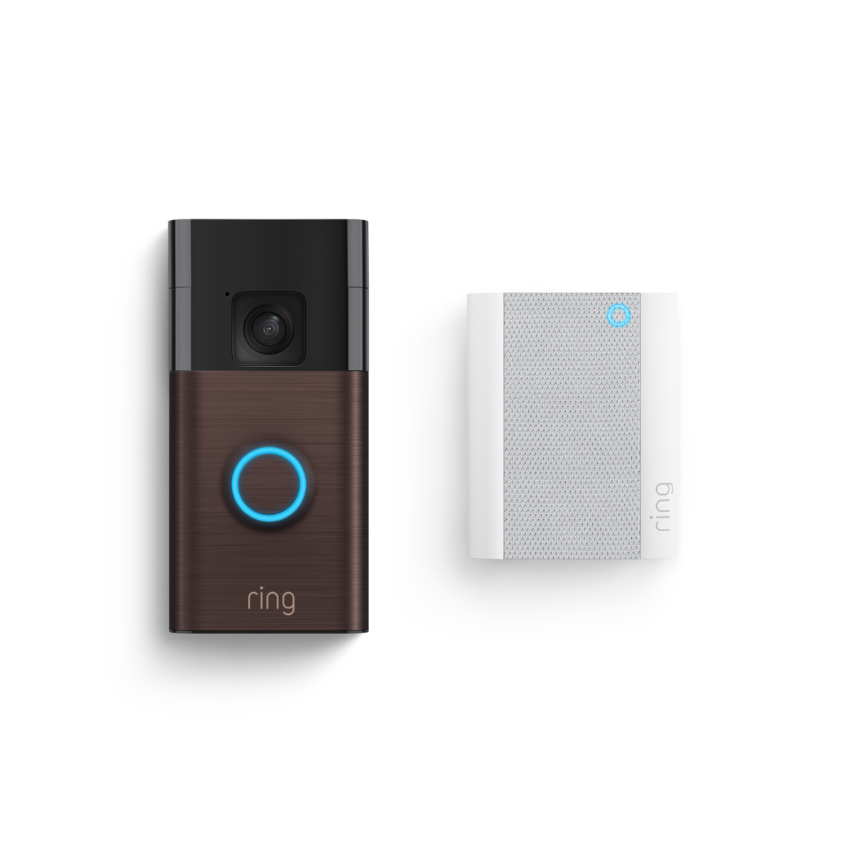 Ring Venetian Bronze Battery Video Doorbell with Chime - 1440p HD Video - Two-Way Talk - Outdoor Security - SuperSaverAU - view 1